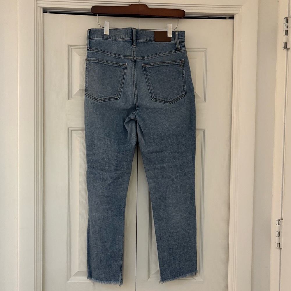 MADEWELL The Perfect Vintage Crop Jeans with Raw Hem - Picture 7 of 11